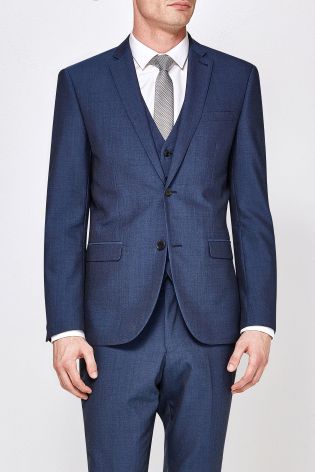 Wool Rich Blend Suit: Jacket